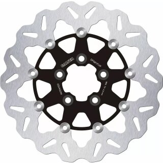 Galfer Wave DF FLW Bremsscheibe schwimmend schwarz hinten für Harley 00-24