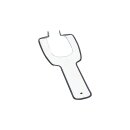 Fatbob Tank Dash Panel Cover With cut-out for speedometer...