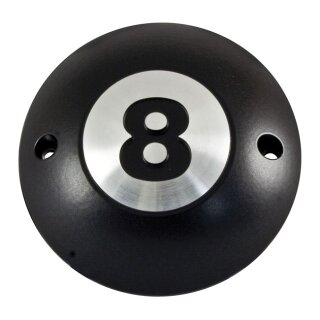 HARLEY DYNA SOFTAIL SHOVEL BLACK HKC POINT COVER EIGHT BALL 70-99