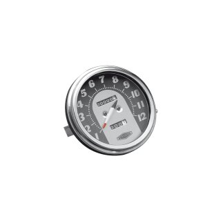 62-67 FL-Style Speedometer Scale: 120 mph; Scale Color: black/silver; Ratio 2:1