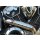 Skull Headers Bomb Outline Low Exit Exhaust System Satin