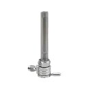 22 mm Fuel Valve 6-AN Fitting Outlet Chrome