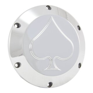 HARLEY XL SPORTSTER HKC DERBY COVER SPADE POLIERT 04-19
