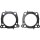 Head Gaskets PR 4.320" .040" MLS Head Gaskets .040"MLS, Gasket Bore 4.250