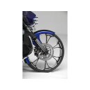 Virtue Wheel Contrast Cut Platinum 23" 3,50" Non-ABS Single Flange Front