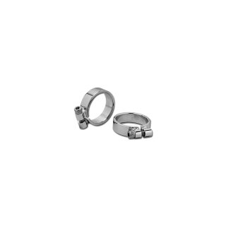 Chrome Aircraft Style Exhaust Clamp Exhaust Clamp Chrome