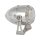 Retro LED Taillight Bezel: polished, Housing: polished Aluminum Aluminium LED