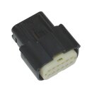 12-Position Molex MX-150 Series Female Connector Black