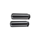 10-Gauge Grips Black 1" Anodized Throttle By Wire