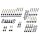 Drivetrain Screw Kits Kit includes screws for Primary Cover, Sprocket Cover, Gearcase Cover, Derby Cover, Timer Cover, Inspection Cover, Anti-Rotation-Plate, Lifterbase, Rockerboxes Black Powder Coated