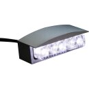 Mini LED License Plate Light Silver