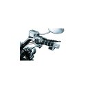 Premium Iso Grips Chrome 1" Throttle By Wire