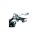 Premium Iso Grips Chrome 1" Throttle By Wire