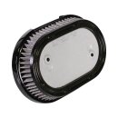 Oval Airbox Air Cleaner Kit Black