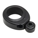 CABLE CLAMP 1 1/4-1 1/2" SINGLE THROTTLE / CLUTCH CABLE, BLACK