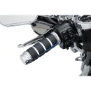 ISO Grip Covers for HD Heated Grips Black Chrome 1"...