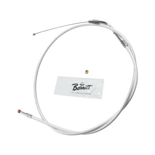 Platinum Idle Cable 45 ° Stainless Steel Clear Coated Chrome Look 32"