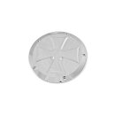 Iron Cross Derby Cover 5-hole Aluminium Polished