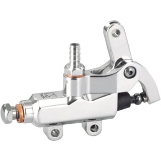 Wire Operated Master Cylinder Without oil reservoir Aluminium 14 mm Polished