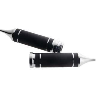 Gladiator Grips Chrome 1" Cable operated
