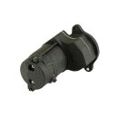 Spyke, starter motor 1.4KW. Polished