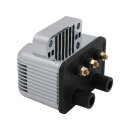 MotorFactory Ignition Coil Chrome 3 Ohm Single Fire