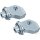 Splined Adapter For Victory & Indian, Chrome