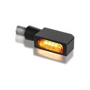 Blokk-Line Micro LED Turn Signals Black Anodized Smoke LED