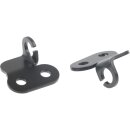 Rear Turn Signal Bracket Black Powder Coated