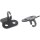 Rear Turn Signal Bracket Black Powder Coated