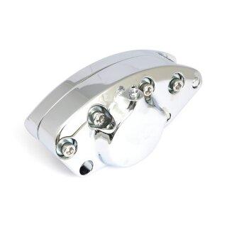 Banana Bremssattel chrom für Harley Shovel Sportster Ironhead 73-83