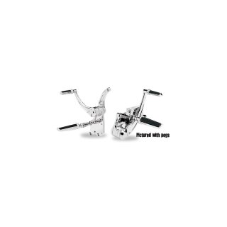 Forward Controls 11/16 Contour, No Pegs, Stock Clevis, Chrome Forward Control