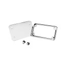 License Plate Hardware Kit Chrome