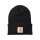 Knit Cuffed Hat Black