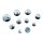 Kool Kaps Bolt Cover Chrome