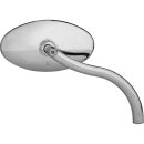 Softbend Smooth Cat Eye Mirror Chrome