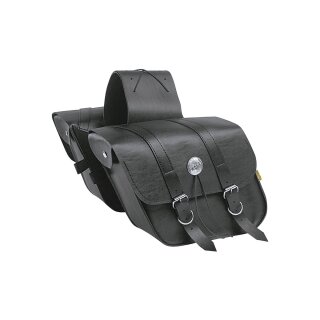 Deluxe Slant Saddlebags Black