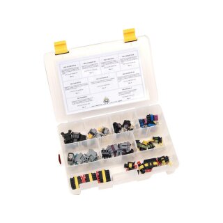 Dephi & AMP Component Connector Builders Kit Black Gray