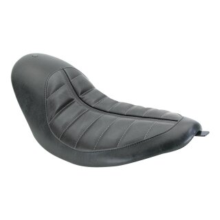 Enzo Horizontal Solo Seat Black Vinyl
