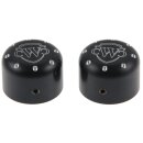 Front Axle Cover With Cult Werk logo Black Gloss Powder...