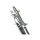 Springer Front Relocation Kit Chrome
