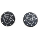 Front Axle Cover With Cult Werk logo Black Gloss Powder...