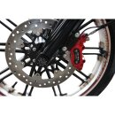 Front Axle Cover With Cult Werk logo Black Gloss Powder Coated