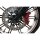 Front Axle Cover With Cult Werk logo Black Gloss Powder Coated
