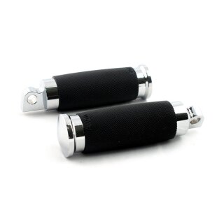 Avon Custom Contour Fussrasten Set chrom für Harley Davidson