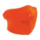 Orange Neoprene Neoprene Half Face Mask