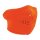 Orange Neoprene Neoprene Half Face Mask
