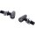 Proton One LED Turn Signal/Position Light LED, Tinted Lens, Black Metal Housing Black Smoke LED