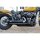 Top Chopp Staggered Exhaust System , Without Heat Shield, Polished Smooth End Cap, 70 mm Polished
