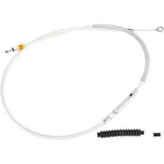Platinum Series Clutch Cable Standard Stainless Steel Clear Coated Chrome Look 43,5"